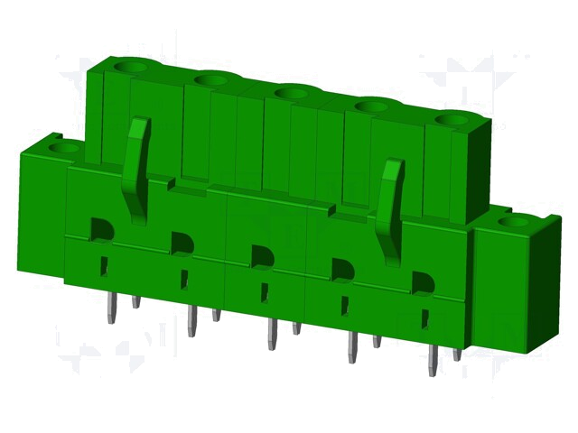 Connector: ontkoppelbare terminal strip; contact; vrouwelijk Connector: ontkoppelbare terminal strip; contact; vrouwelijk